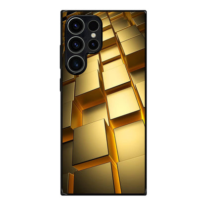 Golden Cubes Samsung Galaxy S23 Ultra Case