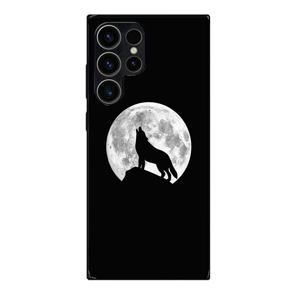 Howling Night Wolves Samsung Galaxy S23 Ultra Case