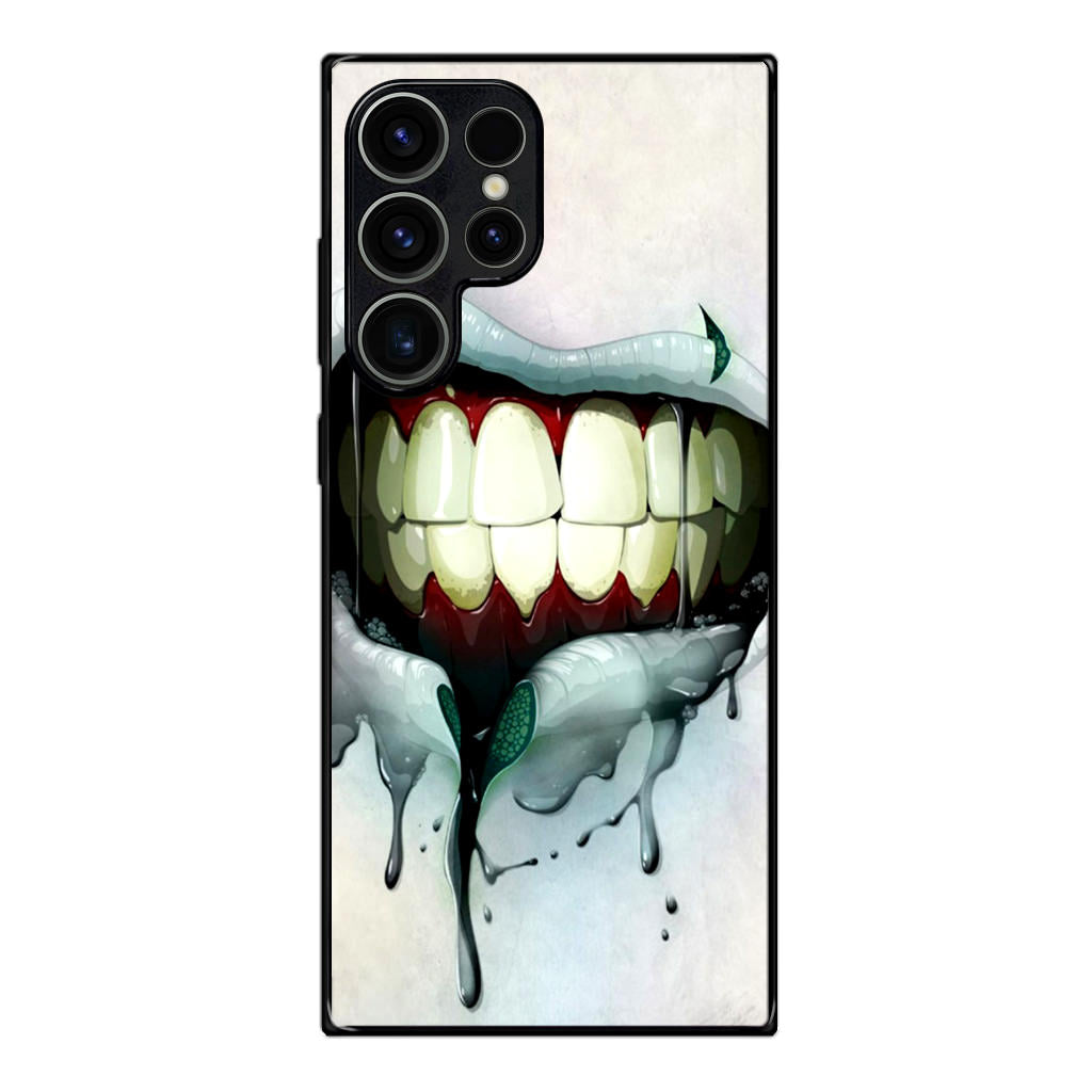 Lips Mouth Teeth Samsung Galaxy S23 Ultra Case