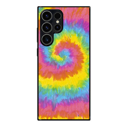 Pastel Rainbow Tie Dye Samsung Galaxy S23 Ultra Case