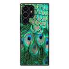 Peacock Feather Samsung Galaxy S23 Ultra Case