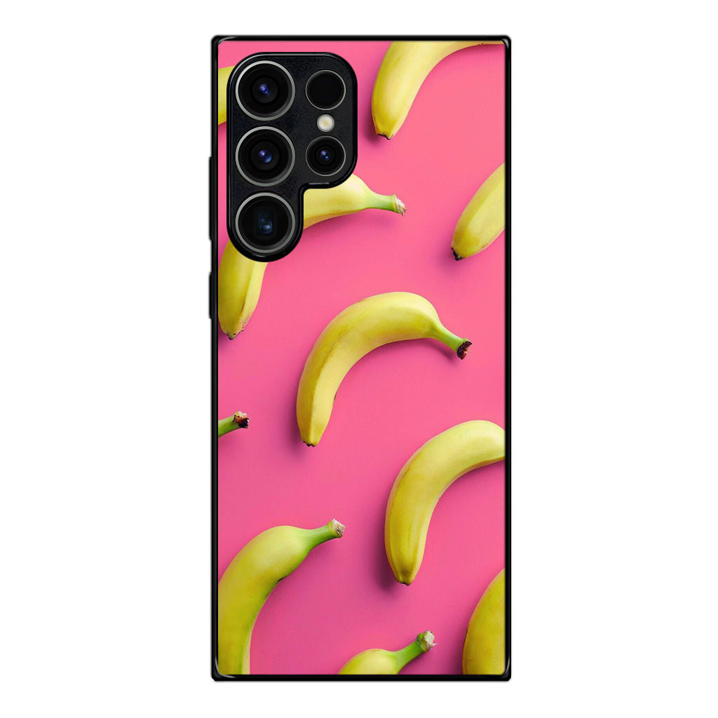 Real Bananas Fruit Pattern Samsung Galaxy S23 Ultra Case