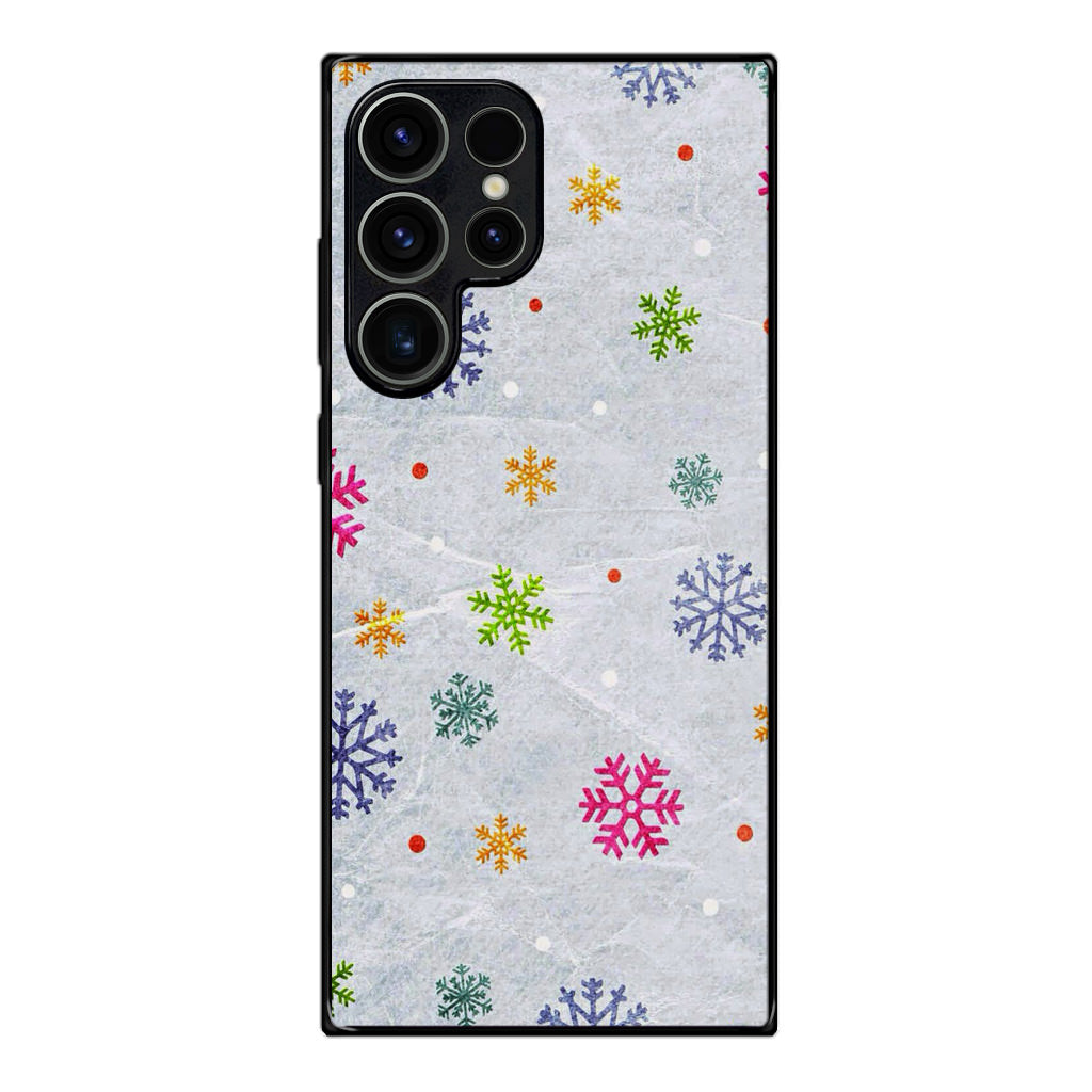 Snowflake Samsung Galaxy S23 Ultra Case