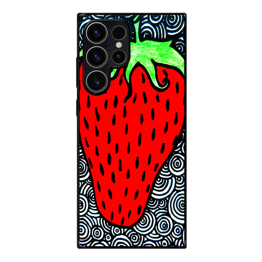 Strawberry Fields Forever Samsung Galaxy S23 Ultra Case