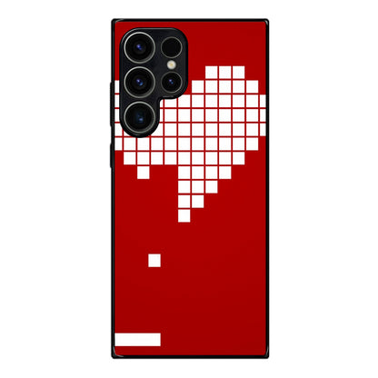 Tetris Heart Samsung Galaxy S23 Ultra Case