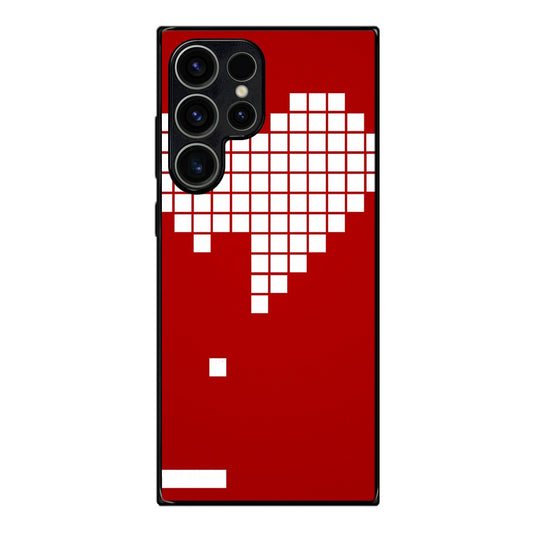 Tetris Heart Samsung Galaxy S23 Ultra Case