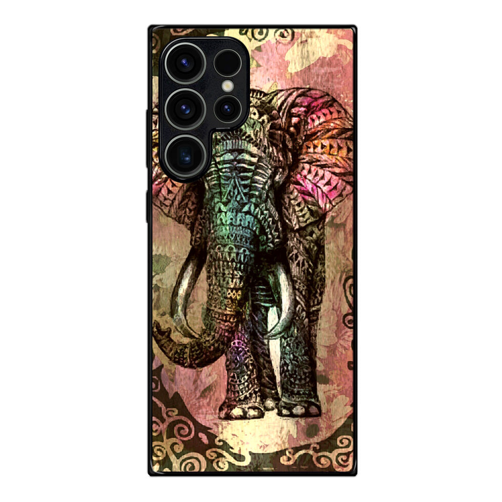 Tribal Elephant Samsung Galaxy S23 Ultra Case