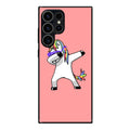 Unicorn Dabbing Pink Samsung Galaxy S23 Ultra Case