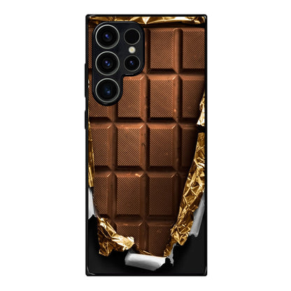 Unwrapped Chocolate Bar Samsung Galaxy S23 Ultra Case