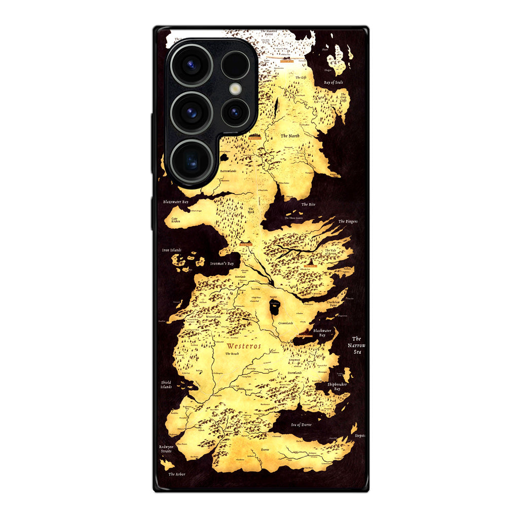 Westeros Map Samsung Galaxy S23 Ultra Case