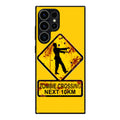Zombie Crossing Sign Samsung Galaxy S23 Ultra Case
