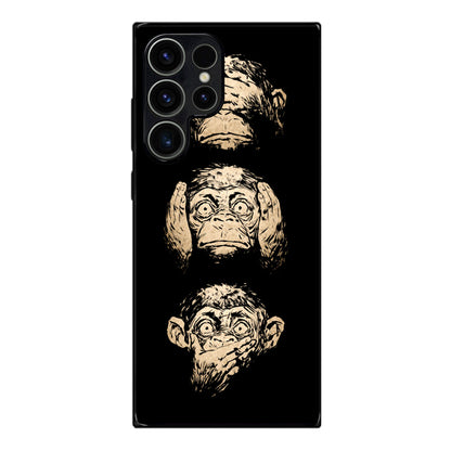 3 Wise Monkey Samsung Galaxy S23 Ultra Case