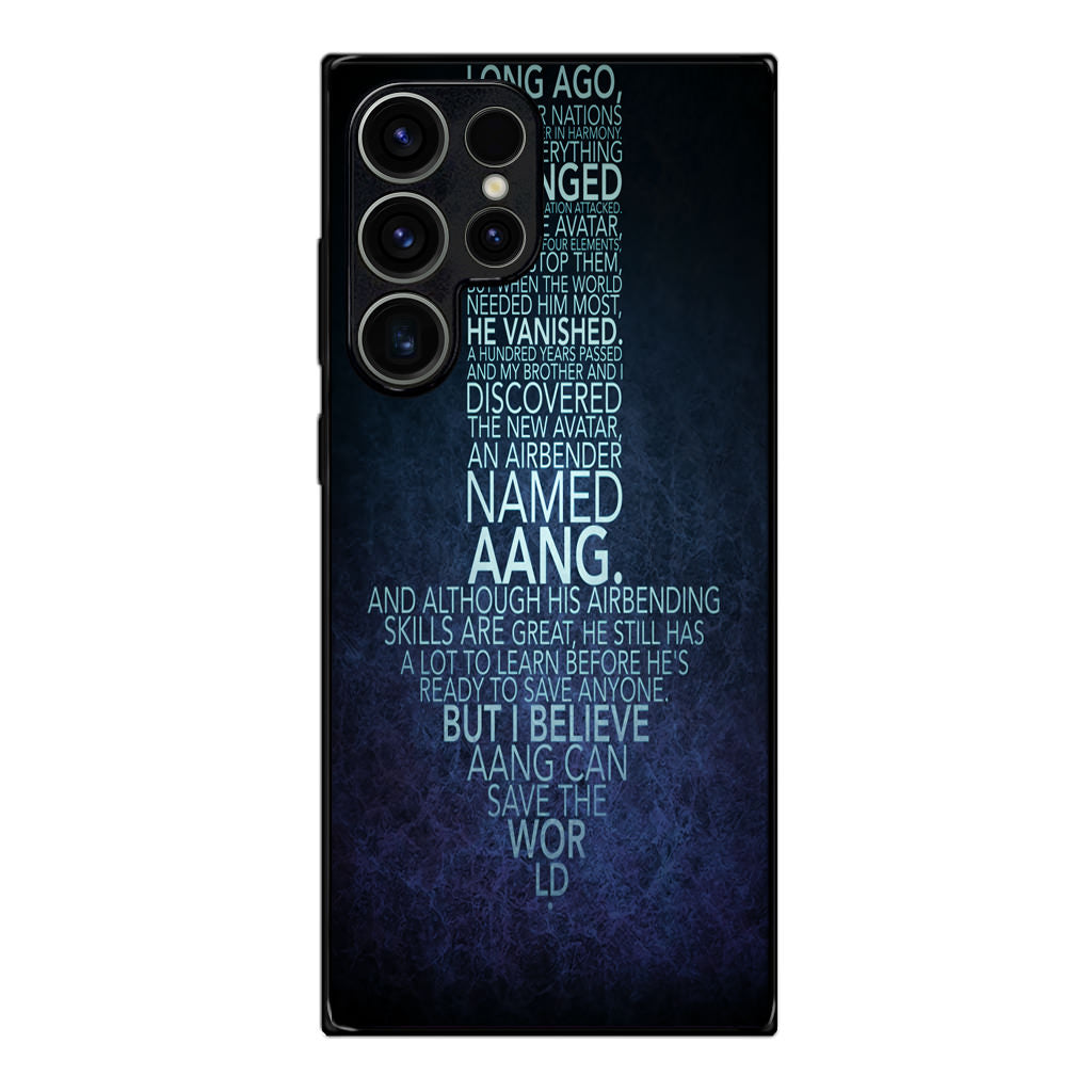 Avatar Quotes Samsung Galaxy S23 Ultra Case