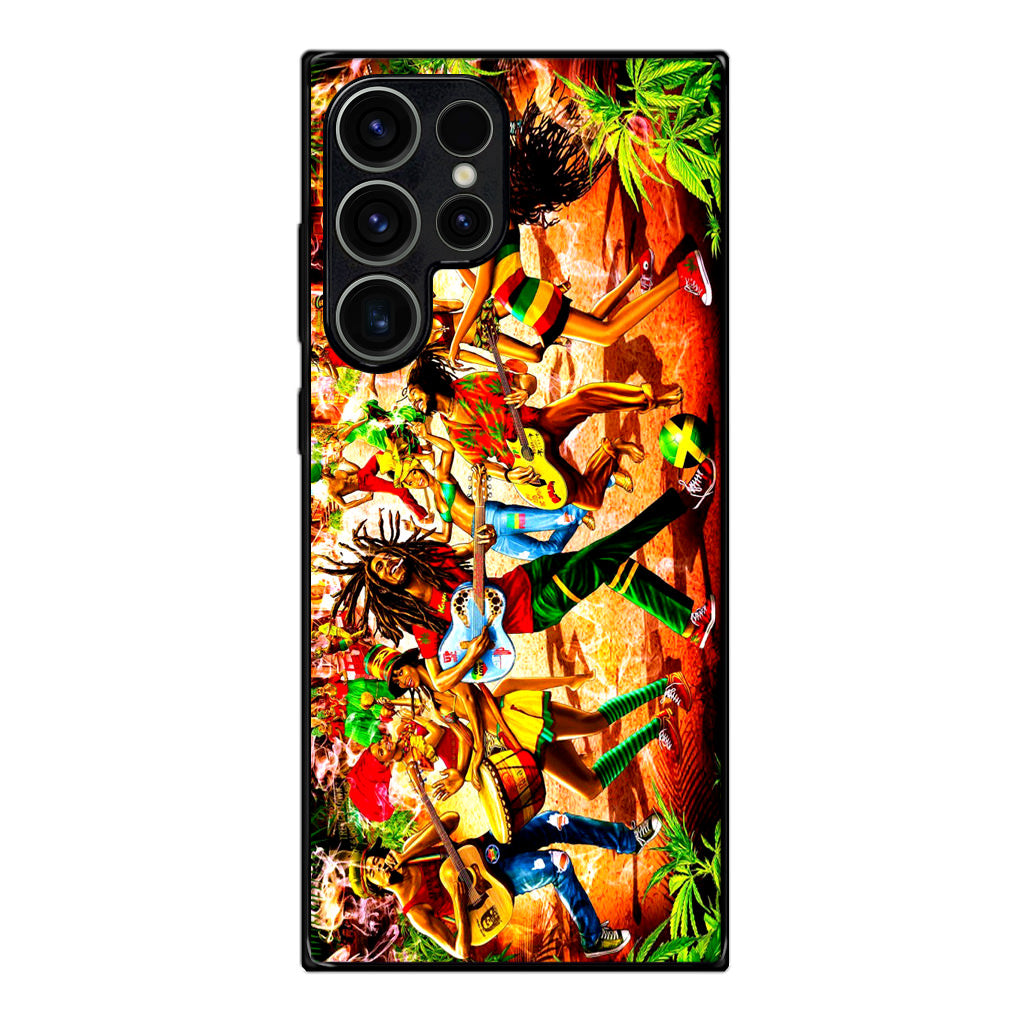 Bob Marley Reggae Samsung Galaxy S23 Ultra Case