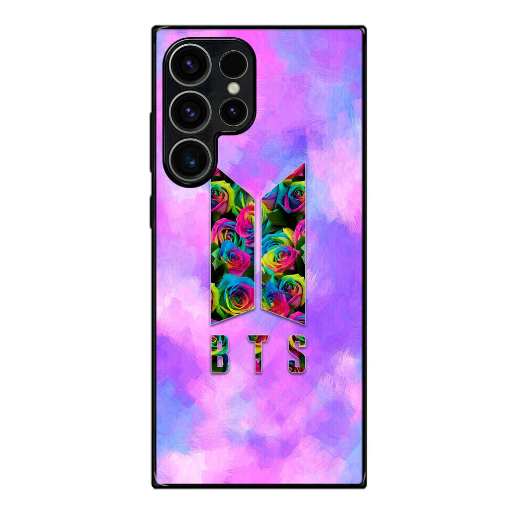 BTS Flower Logo Samsung Galaxy S23 Ultra Case