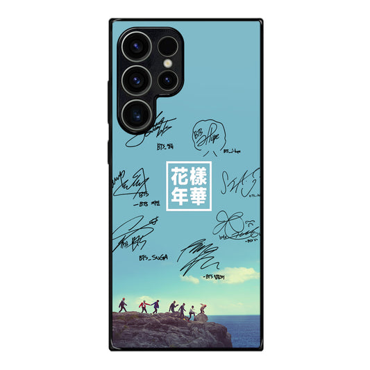 BTS Signature Samsung Galaxy S23 Ultra Case