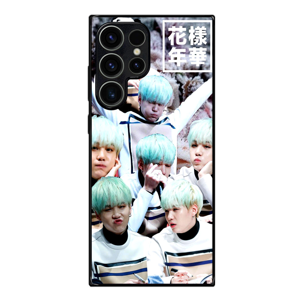 BTS Suga Collage Samsung Galaxy S23 Ultra Case