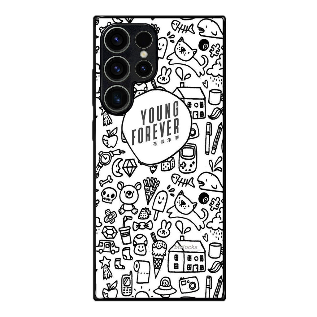 BTS Young Forever Samsung Galaxy S23 Ultra Case