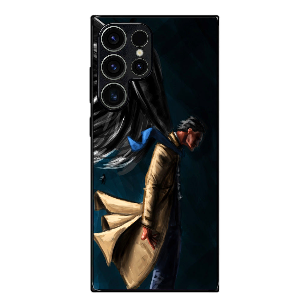 Castiel Supernatural Art Samsung Galaxy S23 Ultra Case