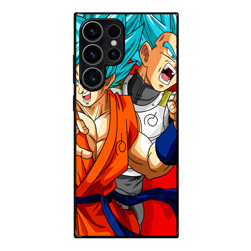 Dragon Ball Super SSGSS Goku And Vegeta Samsung Galaxy S23 Ultra Case