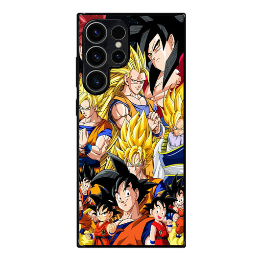 Dragon Ball Z Son Goku Transformation Samsung Galaxy S23 Ultra Case