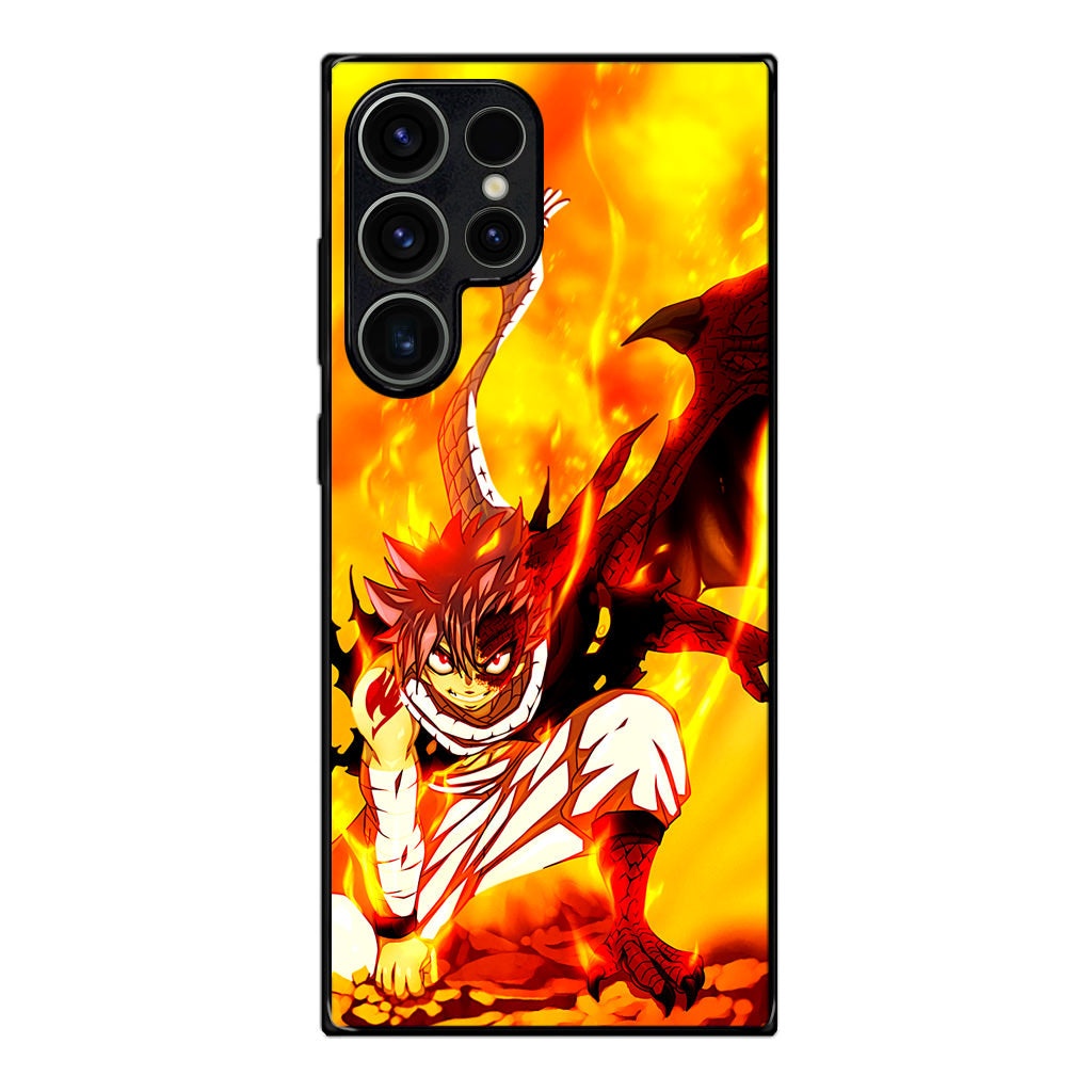 Fairy Tail Natsu Dragneel End Samsung Galaxy S23 Ultra Case