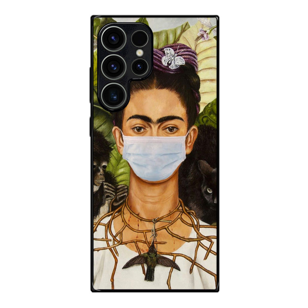 Frida Kahlo Wear Mask Samsung Galaxy S23 Ultra Case