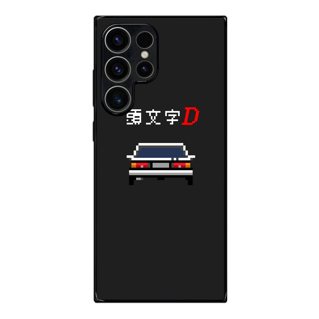 Initial D Pixel Art Samsung Galaxy S23 Ultra Case