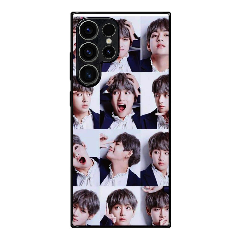 Kim Tae-hyung Collage Samsung Galaxy S23 Ultra Case