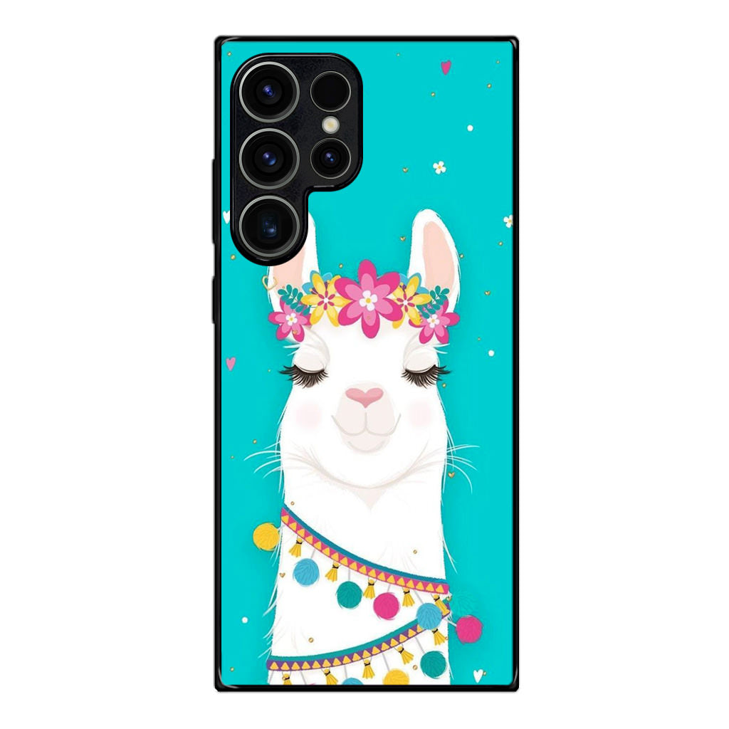 Llama Art Samsung Galaxy S23 Ultra Case