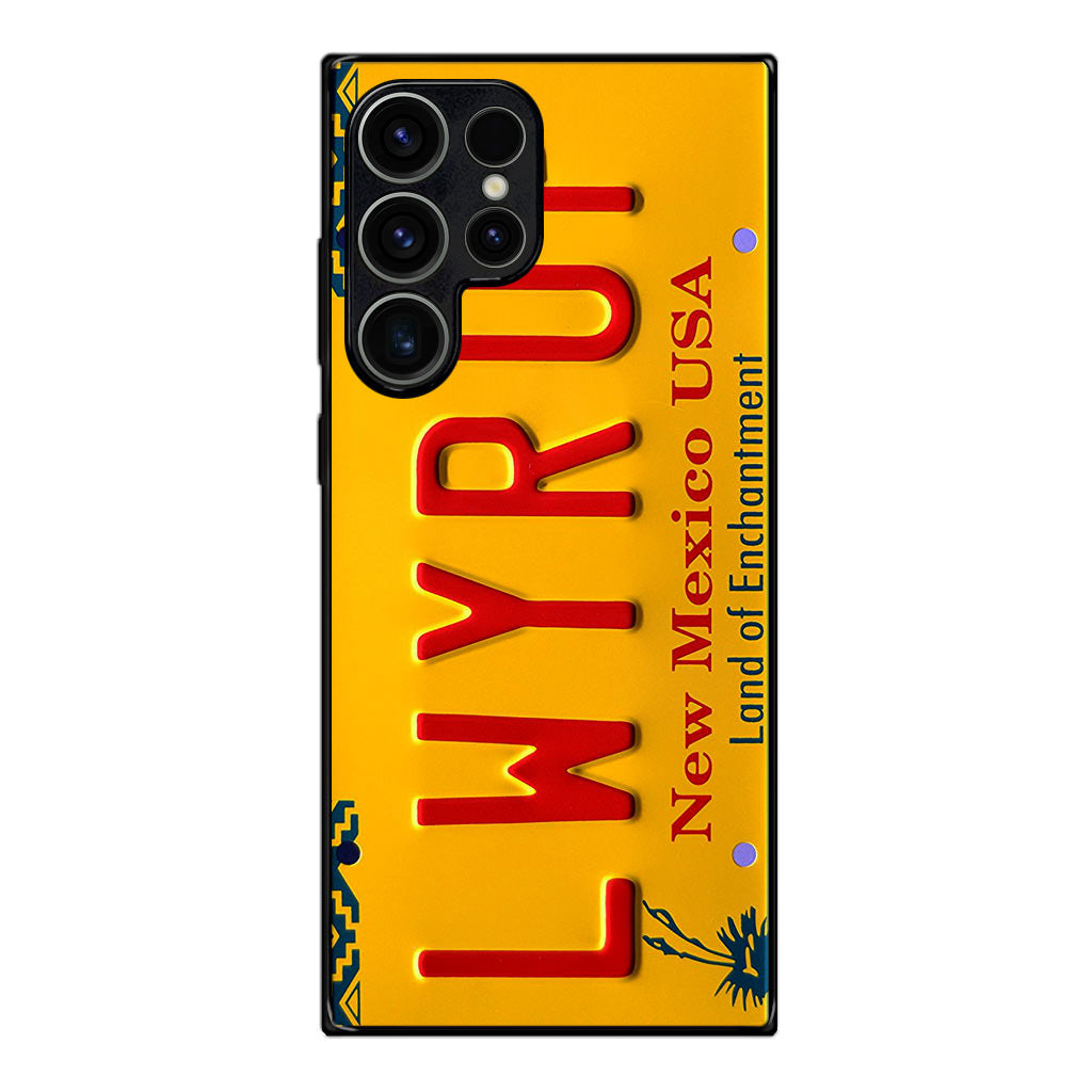 LWYRUP License Plate Samsung Galaxy S23 Ultra Case