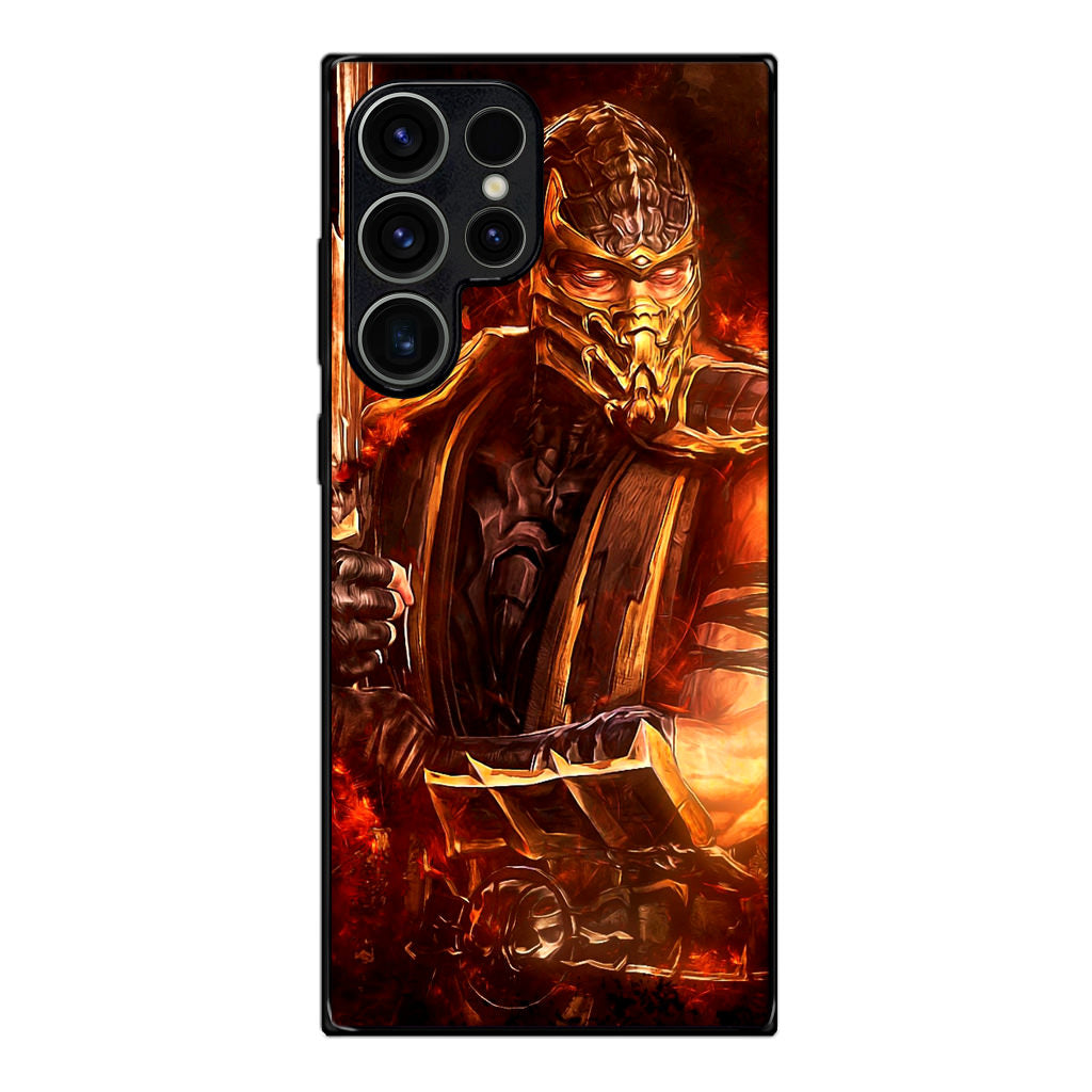 Mortal Kombat Scorpion Samsung Galaxy S23 Ultra Case