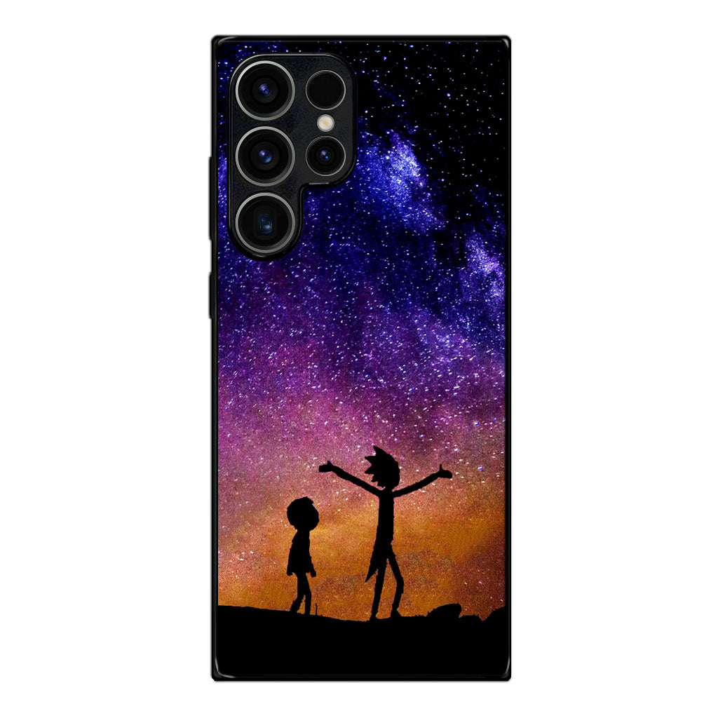 Morty Space Nebula Samsung Galaxy S23 Ultra Case