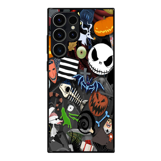 Nightmare Before Chrismast Collage Samsung Galaxy S23 Ultra Case