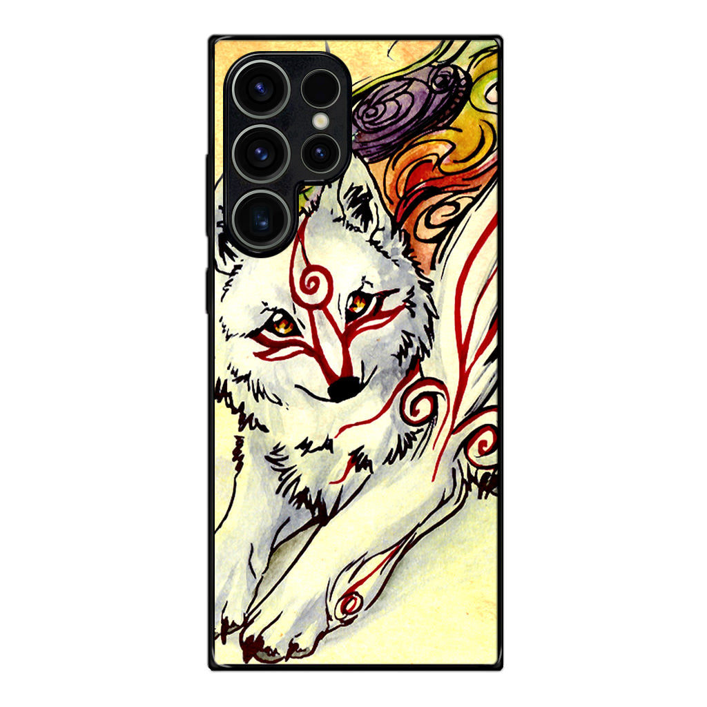 Okami Amaterasu Samsung Galaxy S23 Ultra Case