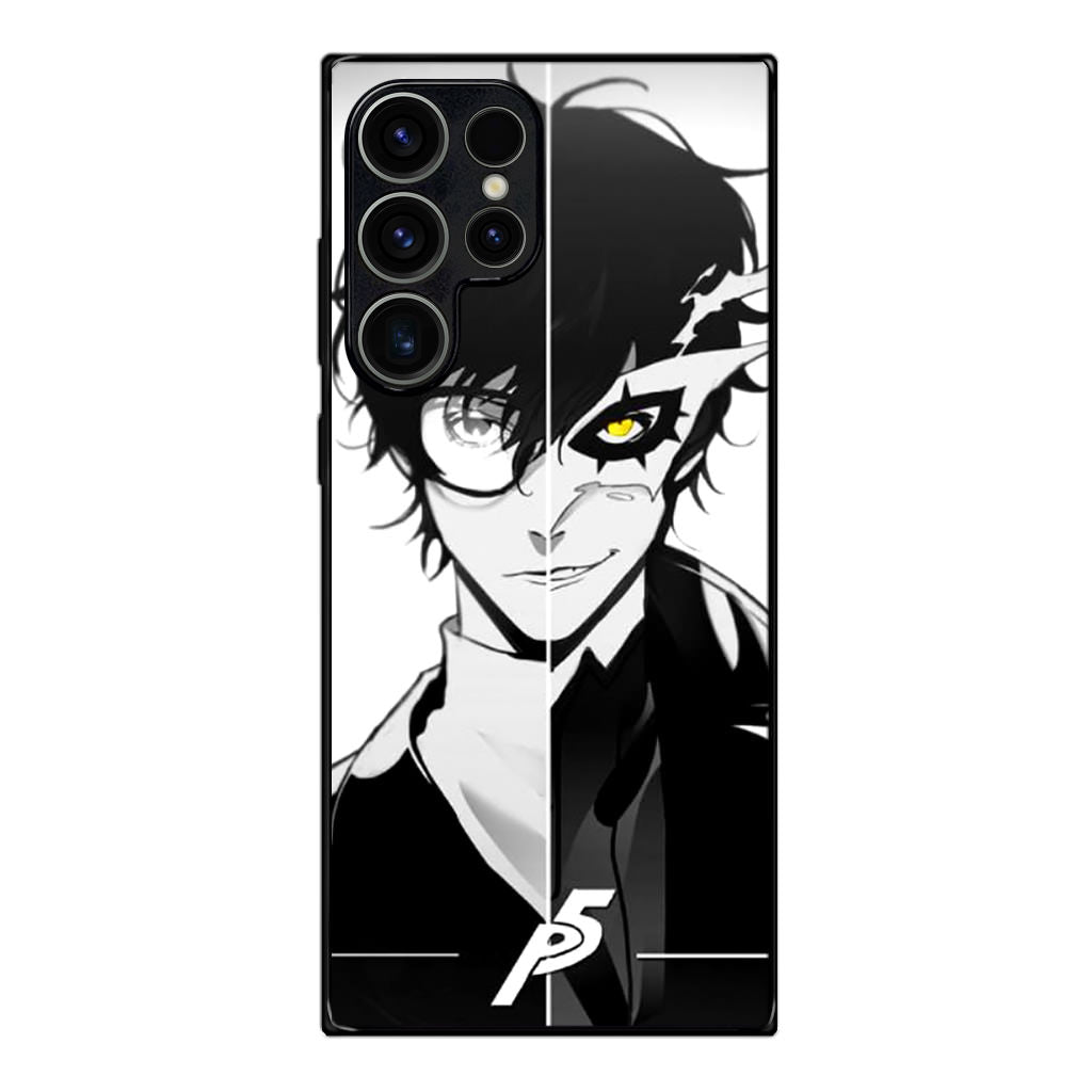 Protagonist Transform Black White Samsung Galaxy S23 Ultra Case