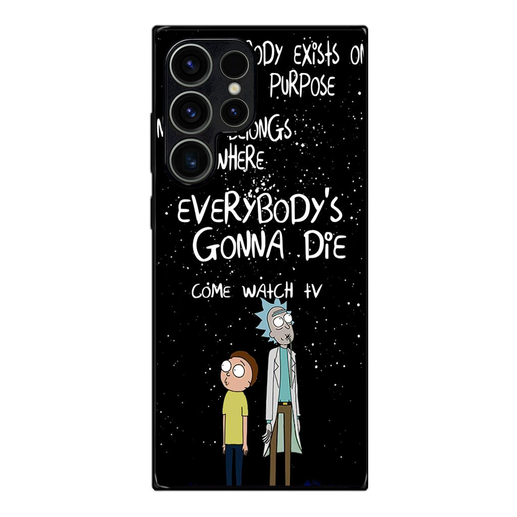 Rick And Morty Quotes Samsung Galaxy S23 Ultra Case