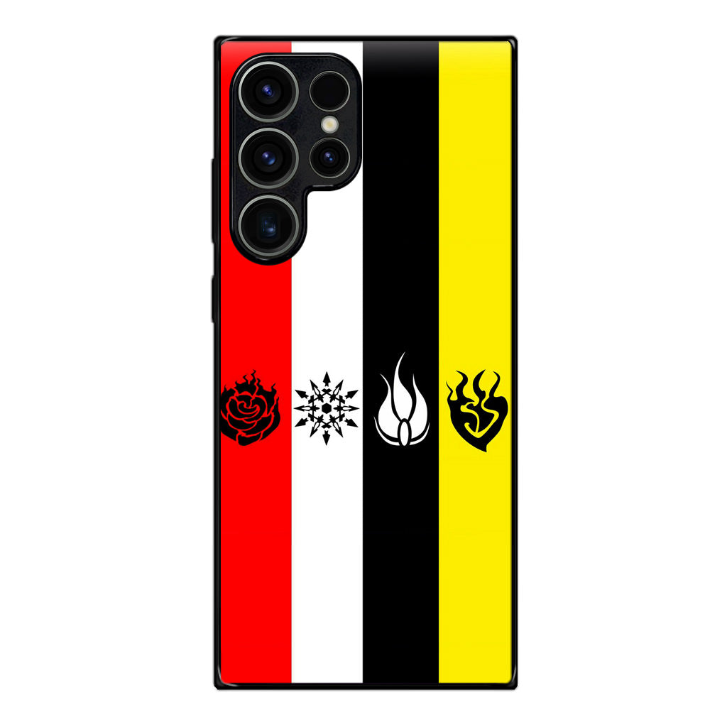 RWBY All Symbols Samsung Galaxy S23 Ultra Case