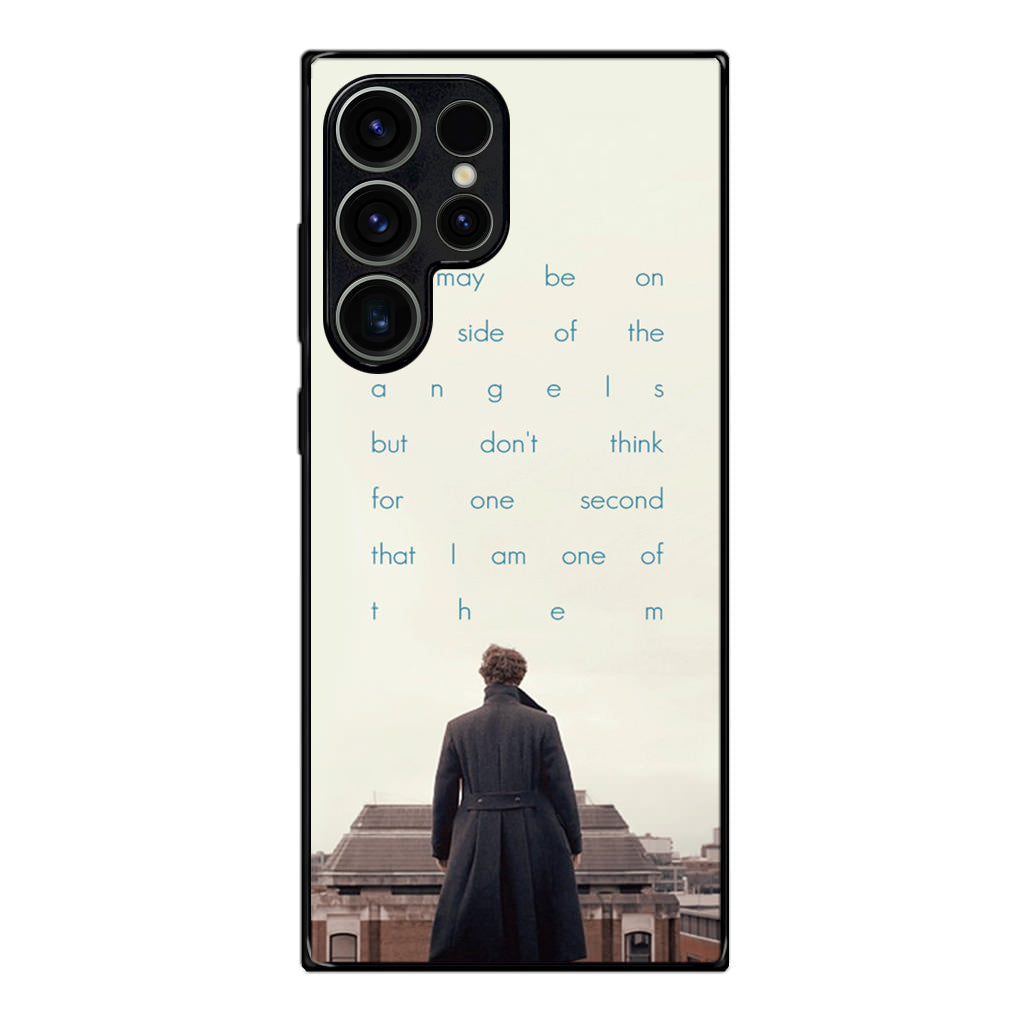 Sherlock Holmes Quote Samsung Galaxy S23 Ultra Case