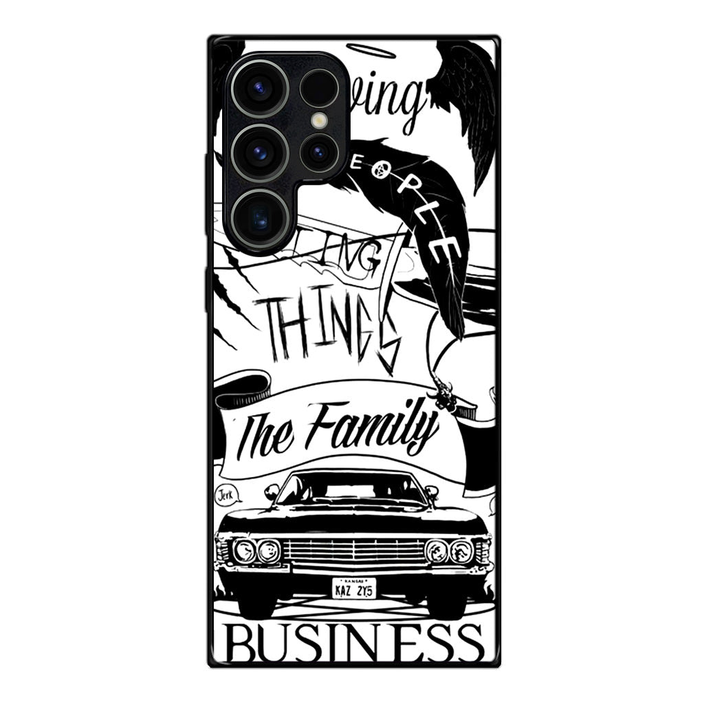 Supernatural Family Business Saving People Samsung Galaxy S23 Ultra Case