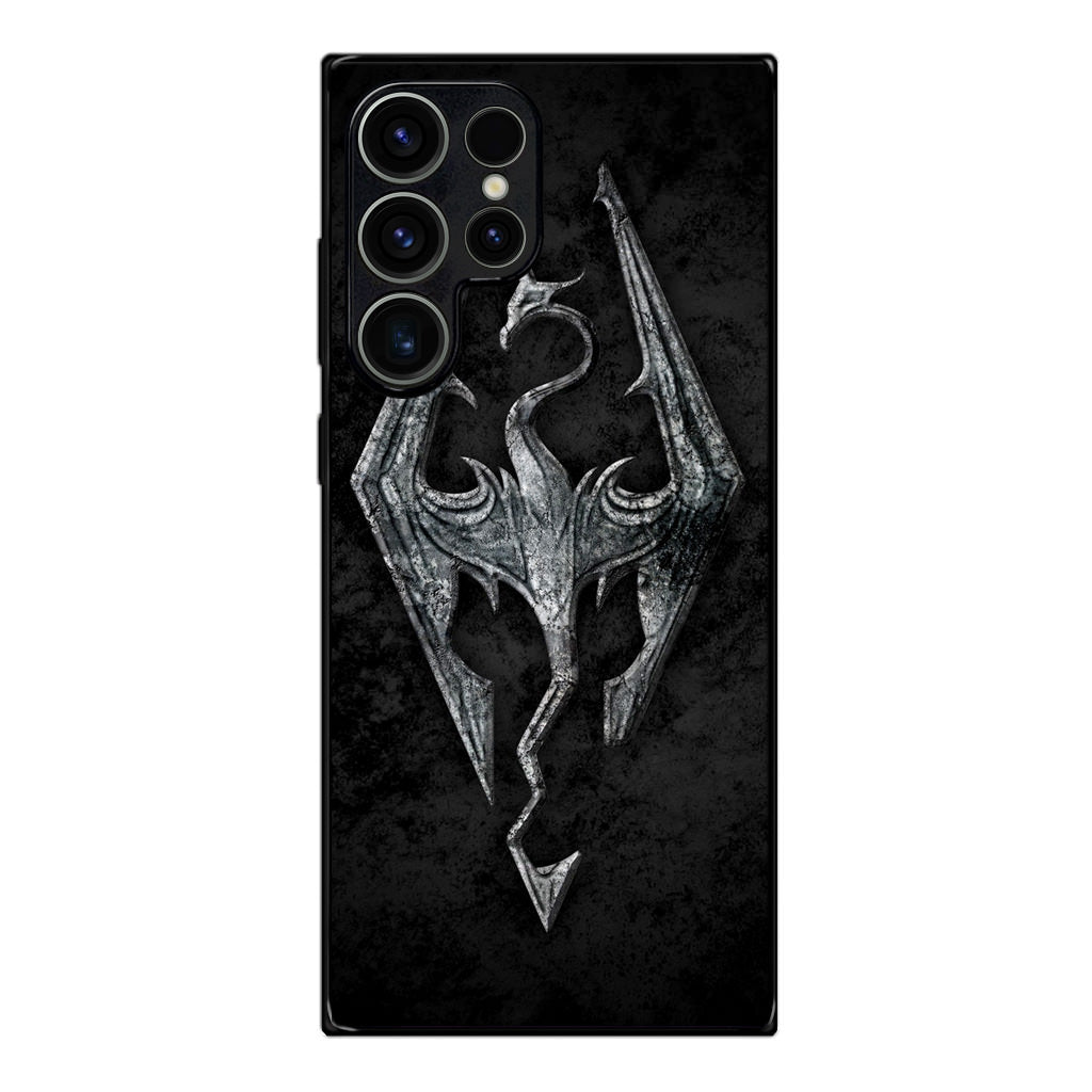 The Elder Scrolls V Skyrim Logo Samsung Galaxy S23 Ultra Case