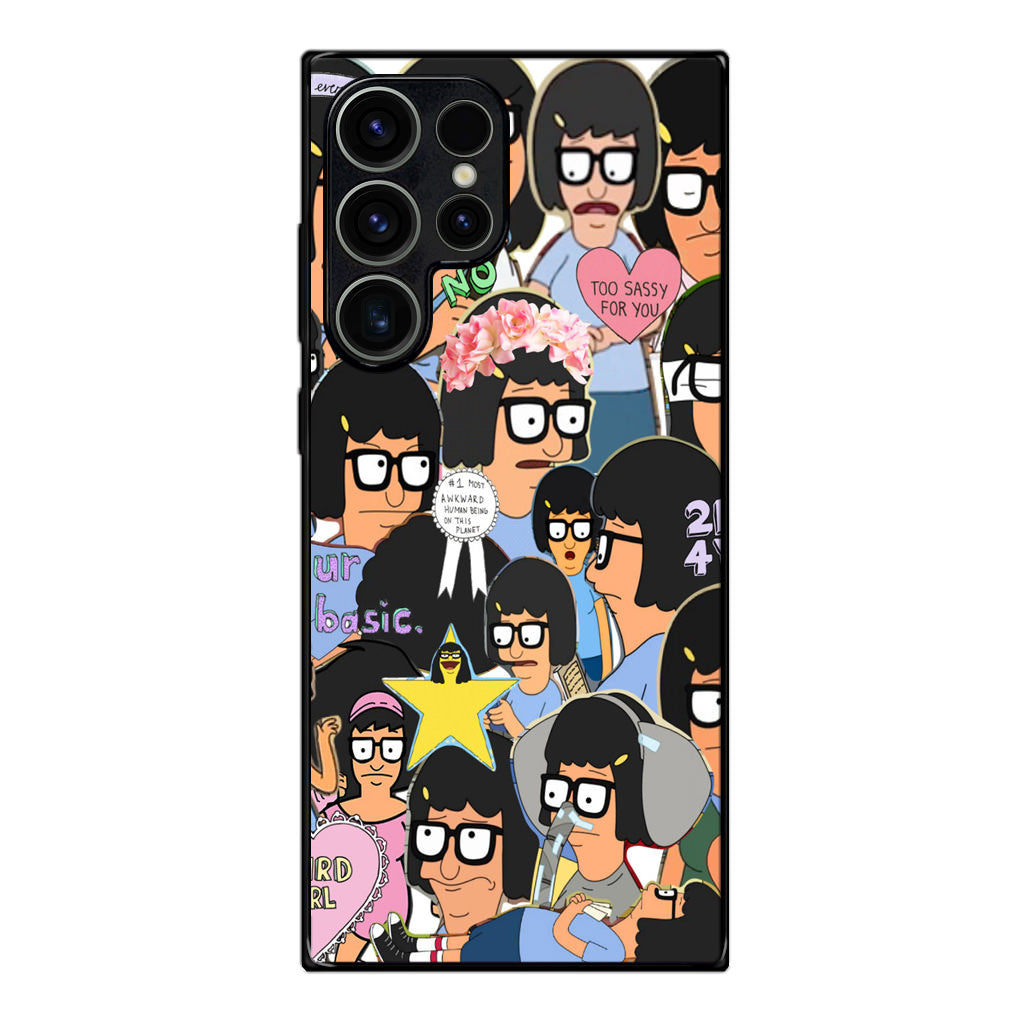 Tina Belcher Collage Samsung Galaxy S23 Ultra Case