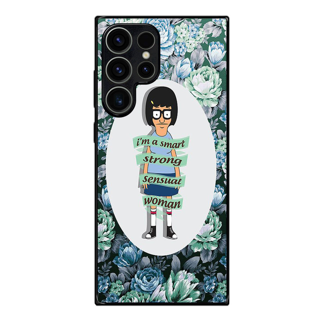 Tina Belcher Flower Woman Quotes Samsung Galaxy S23 Ultra Case