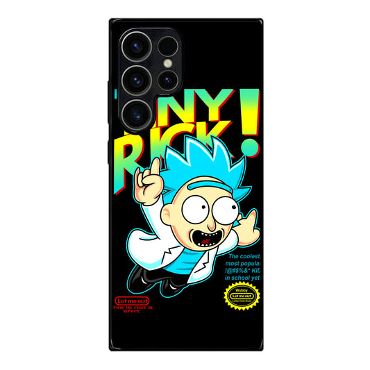 Tiny Rick Let Me Out Samsung Galaxy S23 Ultra Case