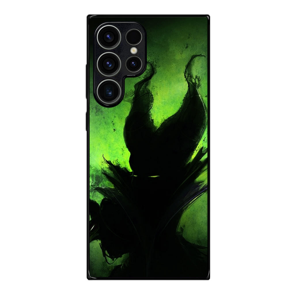 Villains Maleficent Silhouette Samsung Galaxy S23 Ultra Case