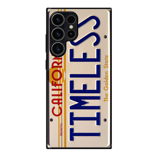 Back to the Future License Plate Timeless Samsung Galaxy S23 Ultra Case