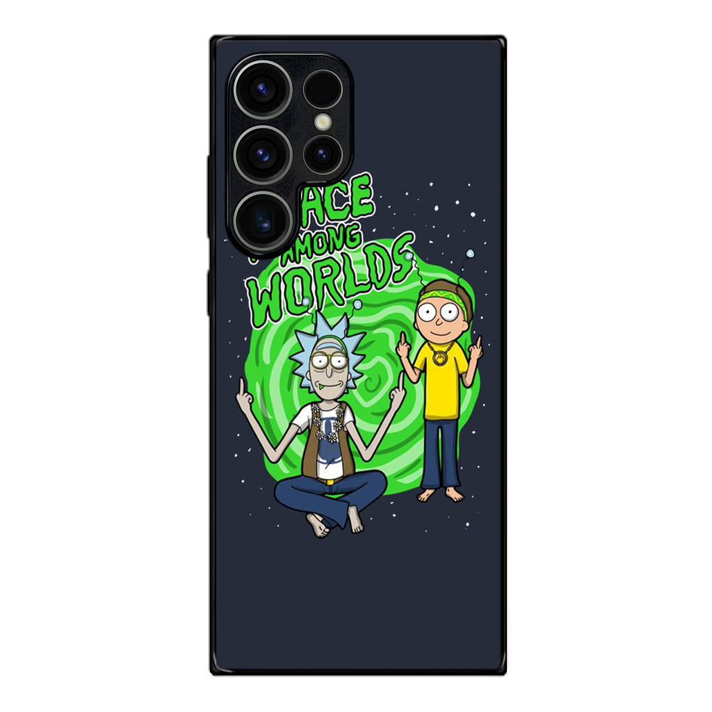 Rick And Morty Peace Among Worlds Samsung Galaxy S23 Ultra Case