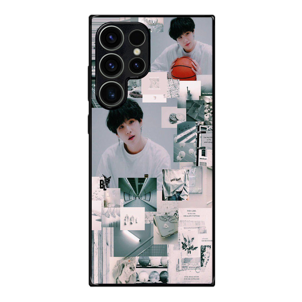 Suga College Wallpaper Samsung Galaxy S23 Ultra Case