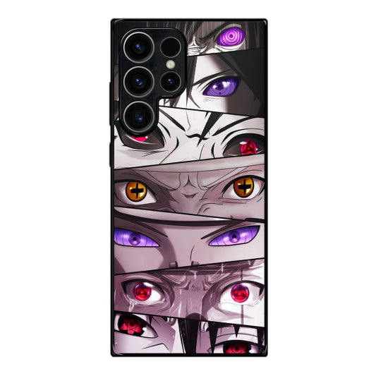 The Powerful Eyes on Naruto Samsung Galaxy S23 Ultra Case