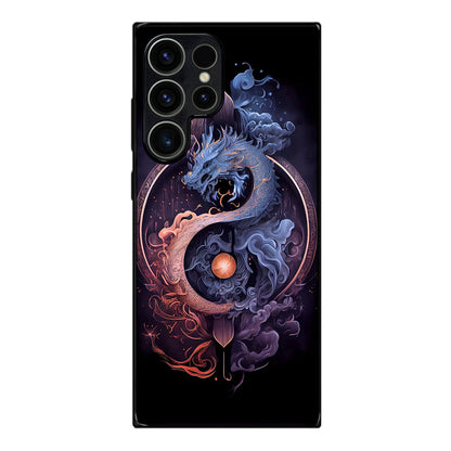 Dragon Yin Yang Samsung Galaxy S23 Ultra Case